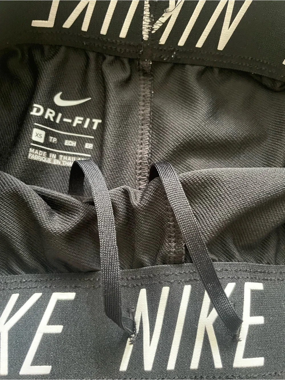 Nike Black Dri-Fit Women’s Athletic Shorts Size Extra Small